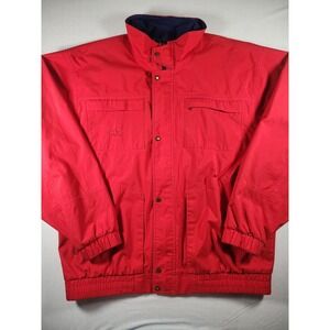 Vintage 90s Mens Far West Canada GoreTex Red Jacket Windbreaker Size XL